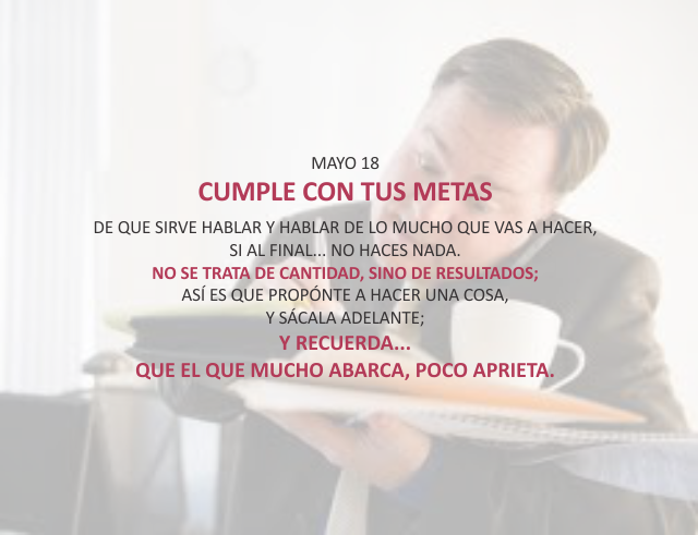 Cumple con tus metas